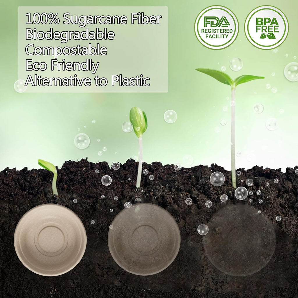 Homestockplus 30 oz Rectangle Paper Bowls 50 Pack Compostable Disposable Bowls for Party, Heavy Duty Large Disposable Serving Bowls for Tacos, Salads, Burrito, Pasta, Snacks, and Baked Potatos