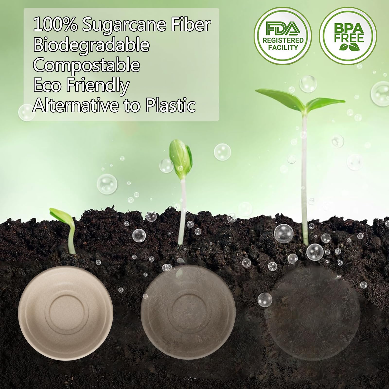 Homestockplus 30 oz Rectangle Paper Bowls 50 Pack Compostable Disposable Bowls for Party, Heavy Duty Large Disposable Serving Bowls for Tacos, Salads, Burrito, Pasta, Snacks, and Baked Potatos