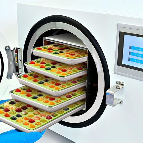 5 Pcs Silicone food molds for harvest right freeze dryer medium trays, Silicone Food Molds Ball for Harvest right freeze dryer accessories