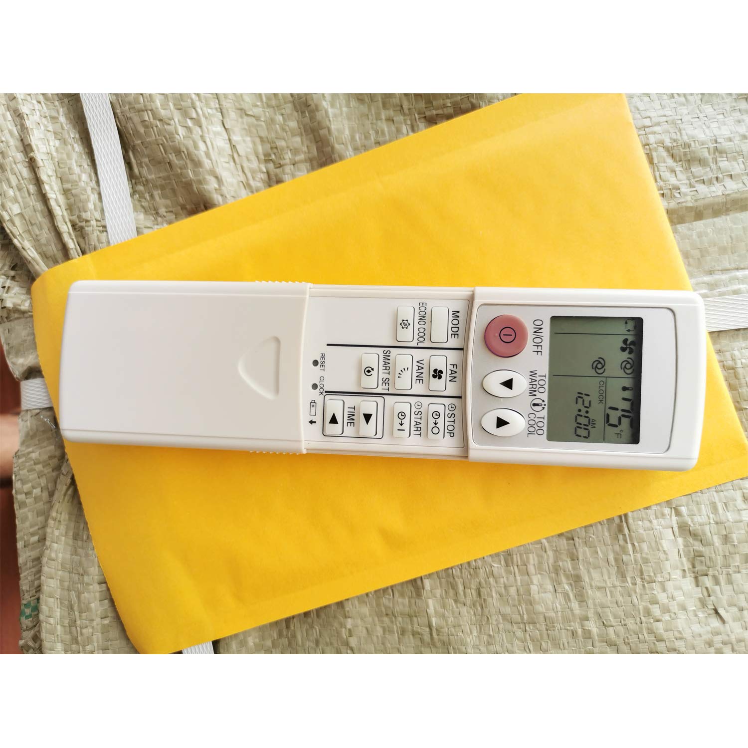Replacement Mitsubishi Electric Mr Slim Air Conditioner Remote Control MSZ-A09NA MSZ-A12NA MSZ-A15NA MSZ-A17NA MSZ-A09NA-1 MSZ-A12NA-1 MSZ-A15NA-1 MSZ-A17NA-1