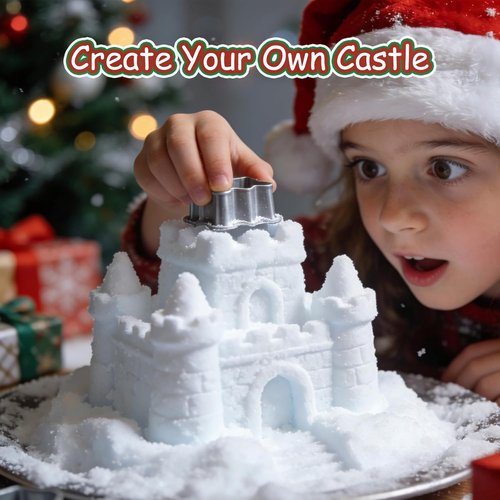 Fake Snow | 12oz Instant Snow Powder by [Brand Name] - Creates 5 Gallons of Realistic Holiday Decor