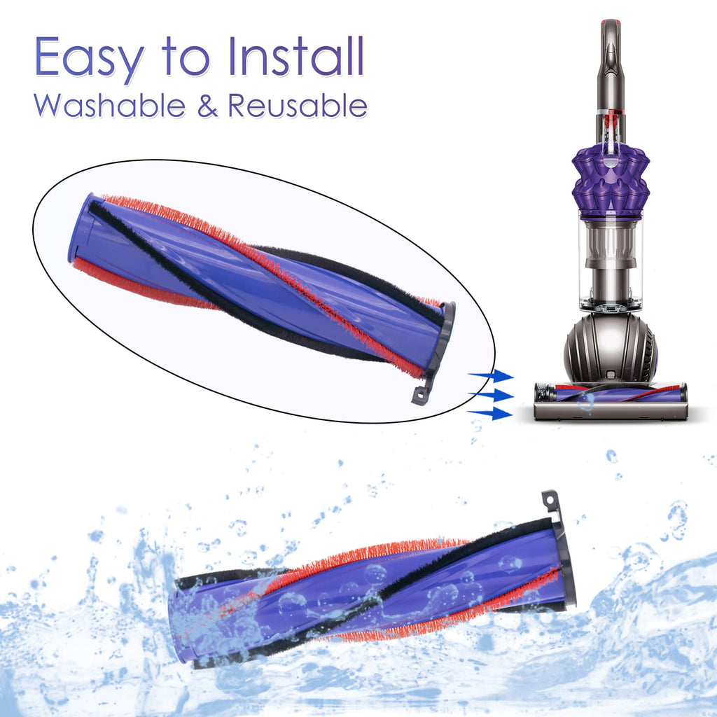 ilovelife Vacuum Parts Replacement Roller for Dyson DC50 Brushroll #964705-01, Purple, Only Fits DC50 Allergy, DC50 Animal, and DC50 Multi Floor Models