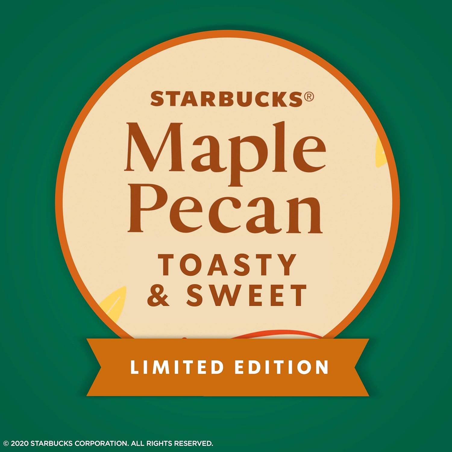 Starbucks Coffee K-Cup Pods - Maple Pecan Flavor - 22 Count for Rich, Aromatic Brews