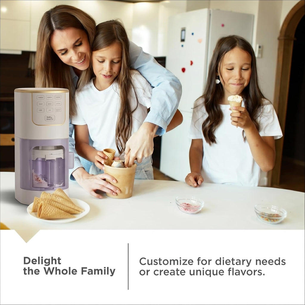 BLACK+DECKER Ice Cream Maker - Create Delicious Keto, Dairy-Free Ice Cream & Gelato at Home | Family-Friendly Design