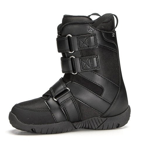 5th Element ST Mini ATOP Kid's Snowboard Boots (Velcro Black, 2)