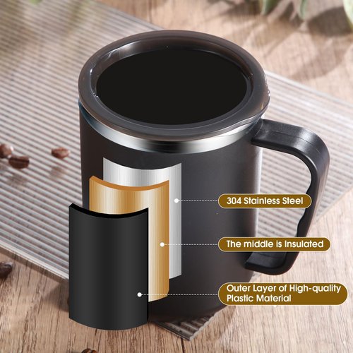 Mifoci 10 Pack Easter Employee Appreciation Gifts Bulk Thank You Tumbler with Handle Teacher Nurse 17 oz Mug Team Staff Coworker Stainless Steel Motivational Insulated Inspirational Party Favor