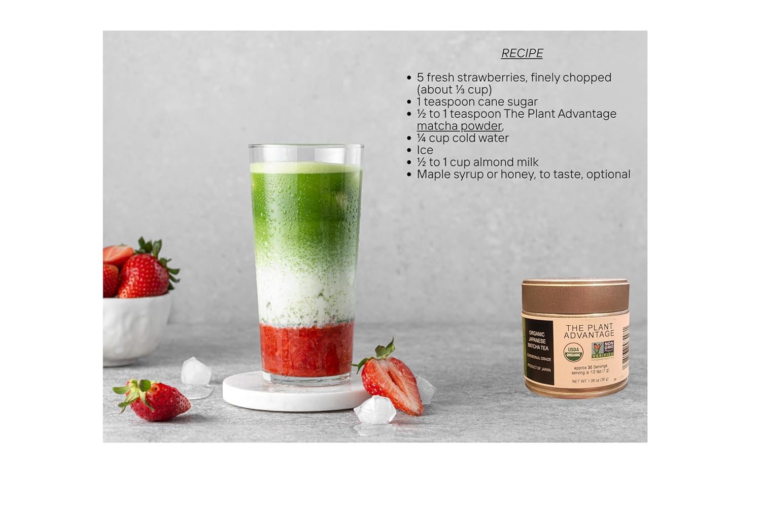 Matcha Organic Ceremonial First Spring Blend - Authentic Japanese Ceremonial Grade Matcha Green Tea Powder (30g / 1.06oz)