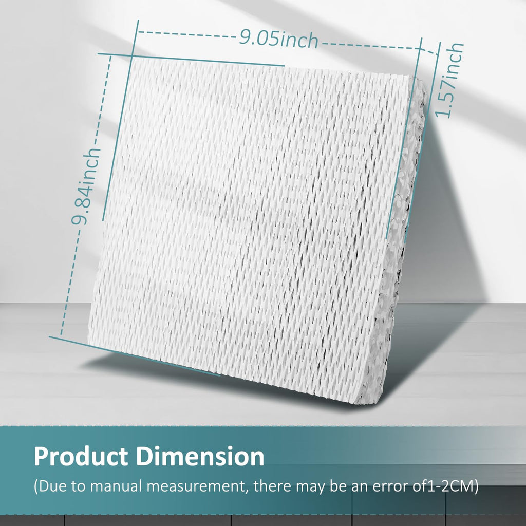 HASMX 2-Pack 550 Humidifier Water Pad Filters 9-1/2"x10"x1-1/2 for Aprilaire Model 550 Replaces Part Number RP3108 RP-3108