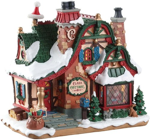 Lemax Santa's Wonderland Collection - The Claus Cottage Figurine | Festive Holiday Decor
