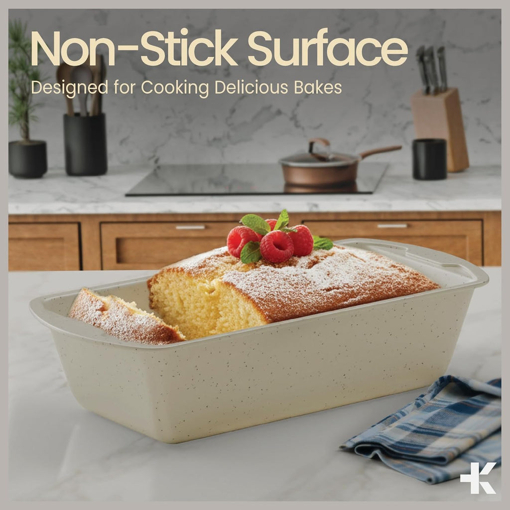 Nonstick Baking Bread Pan by [Brand Name] - 11" Carbon Steel, Oven Safe to 450°F, Space-Saving Design