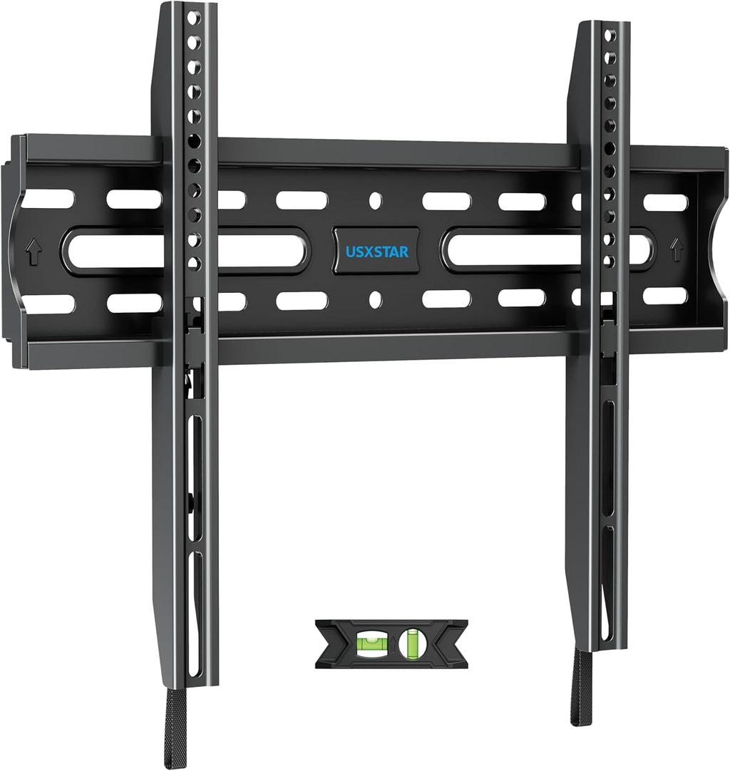 USX STAR Fixed TV Wall Mount - Ultra Slim Design for 26-60 Inch Screens | Quick Release Lock, Max VESA 400x400mm, Holds Up to 99 lbs