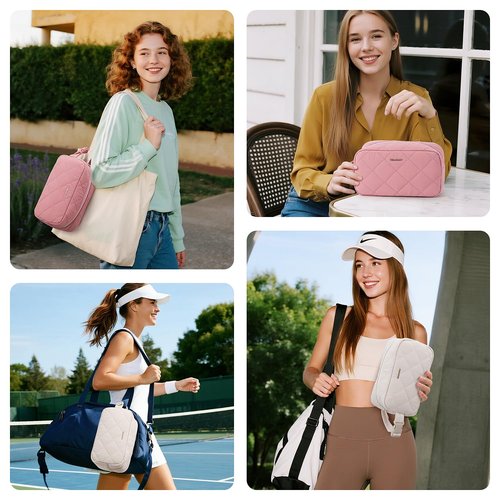 Small Cooler Bag Freezable Lunch Bag for Work School Travel,Small Lunch Bag,insulated snack bag,Mini Cooler,Lunch bag small Fit For Yogurt(Beige)