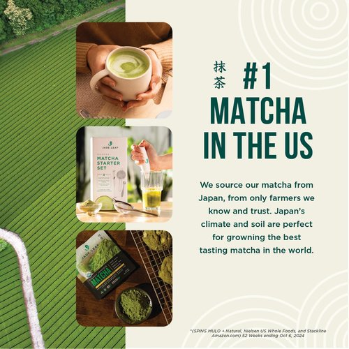 Jade Leaf Matcha Organic Strawberry Matcha Latte Mix - Lightly Sweet Japanese Matcha Green Tea Powder with Organic Cane Sugar for Café Style Blend, 5.3 Ounce / 150g (Pack of 1)