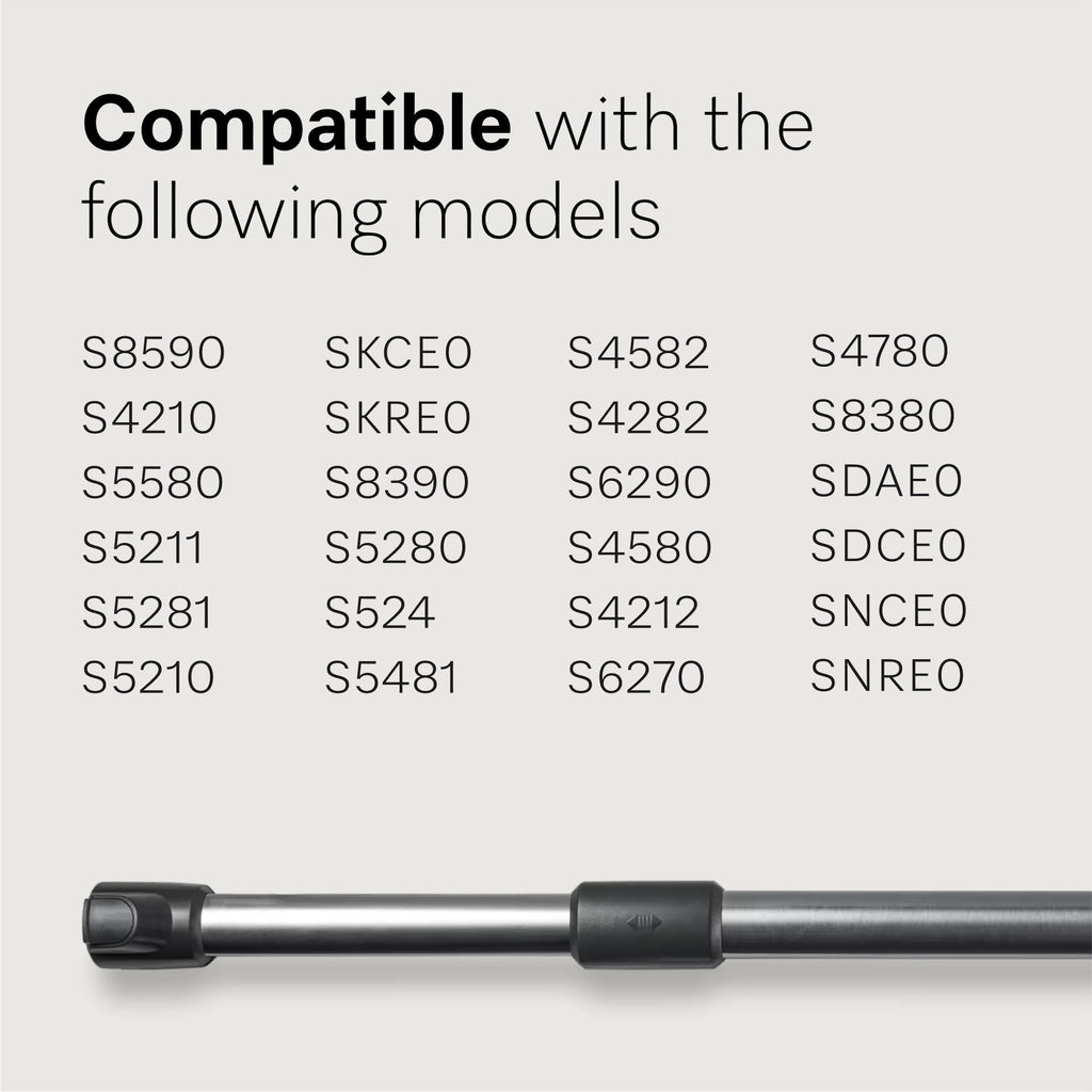 Miele Original HES Telescopic Wand and Connector for Pure Suction Miele Canister Vacuum Cleaners