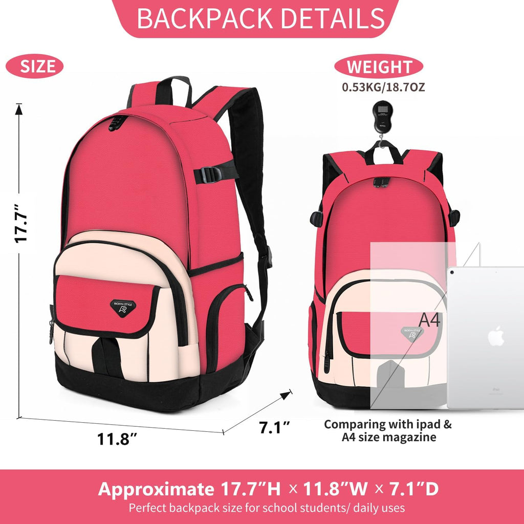 rickyh style Large Baseball Backpack with Fence Hook for Helmet Cleats & 2 Bats