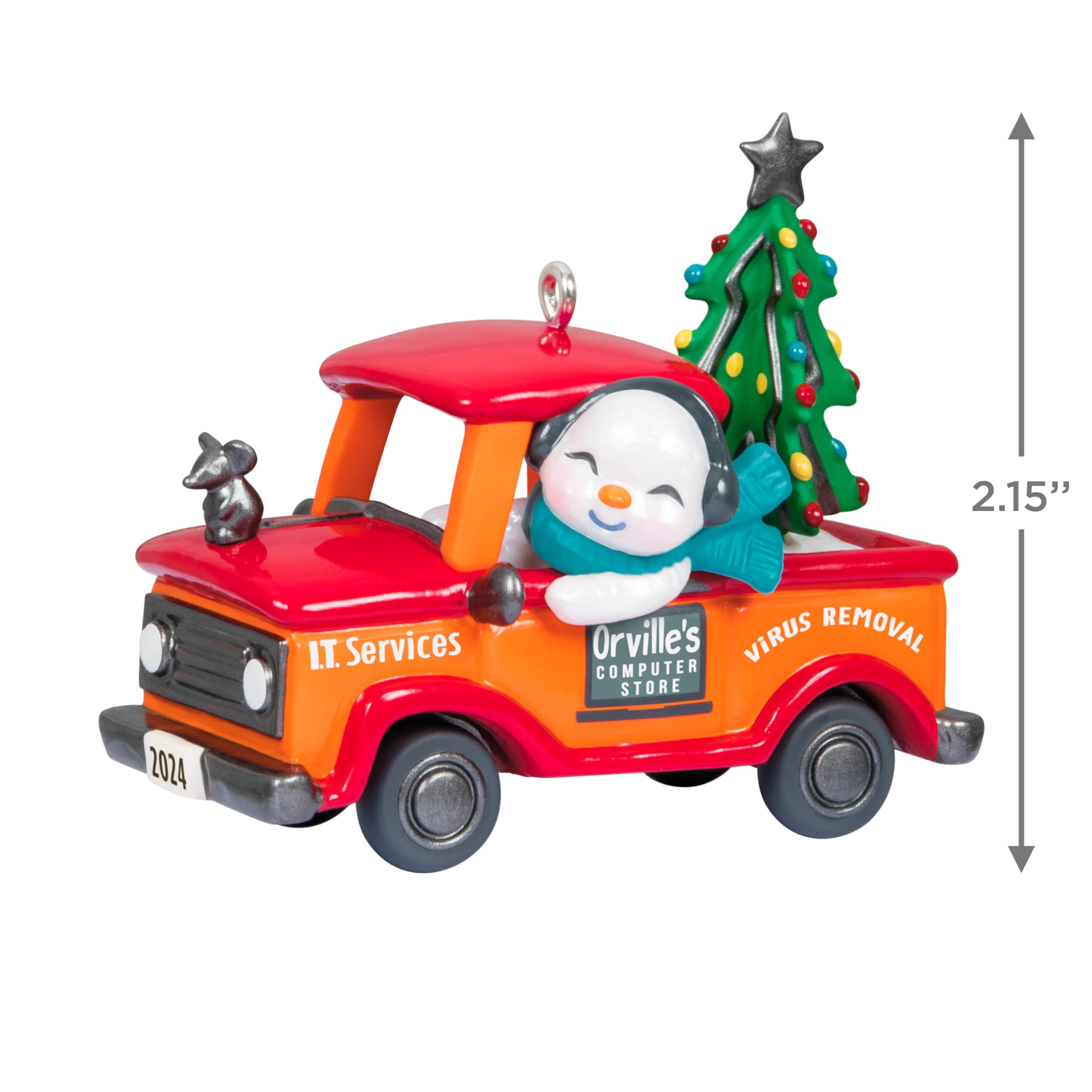 Hallmark Keepsake Christmas Ornament 2024, Holiday Parade 2024, Snowman Collectors Gifts