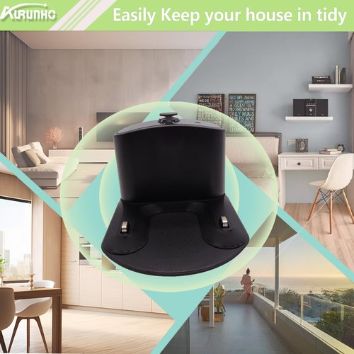 AURUNHO Roomba Charging Base, Roomba Charger Dock, Replacement Roomba Docking Station for Roomba for Roomba 500 600 700 800 900 e5 e6 i1 i3 i4 i6 i7 i8 Series -with North American Line Power Cord