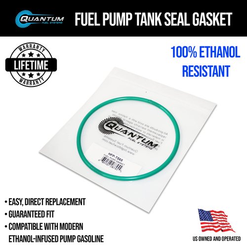 "QFS Fuel Pump Tank Seal/Gasket Replacement for 2014-2021 Honda Foreman Rubicon 500 520, Pioneer 1000 500 700 Rancher 420, 17574-HR3-A21"