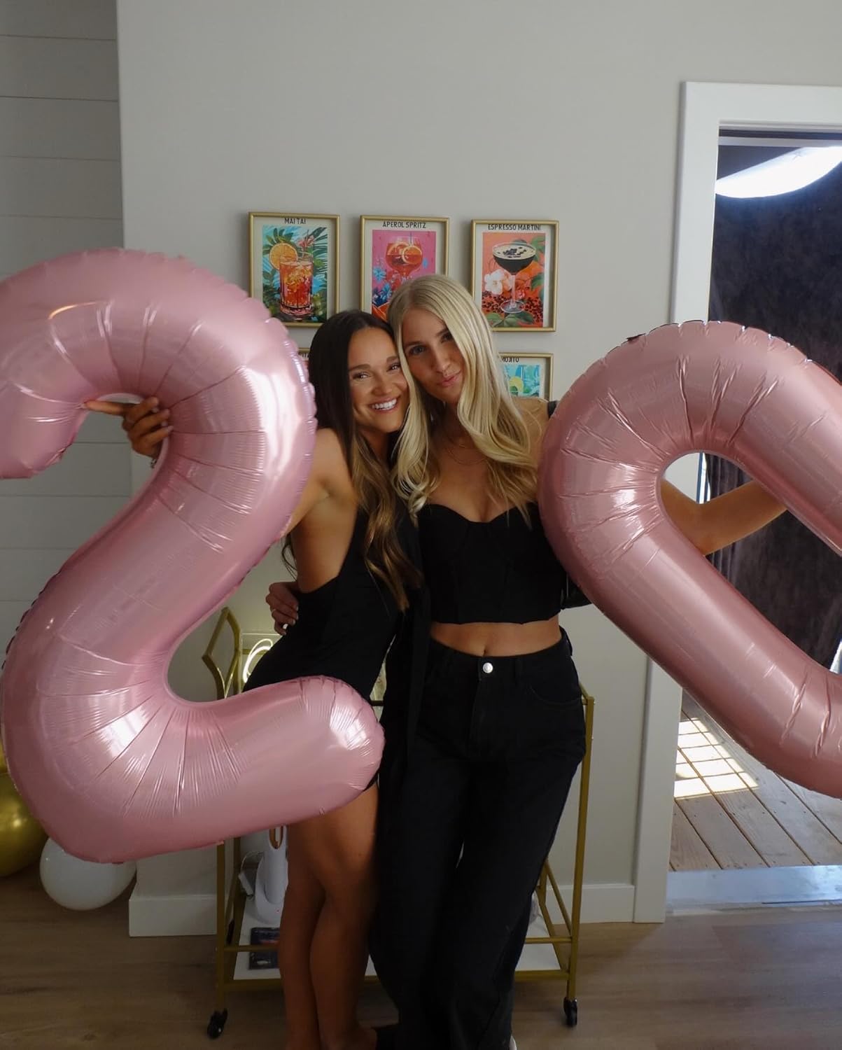 Pearlescent Pink Number Balloon - 40 Inch 0 Balloon for Birthday Decorations | Party Supplies for Women