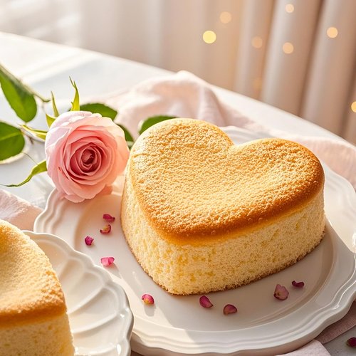 Haakong 2Pcs 6 Inch Heart Shape Cake Pan Baking Mold Aluminum Wedding for Valentine's Day Birthday Party (2, 6 inch)