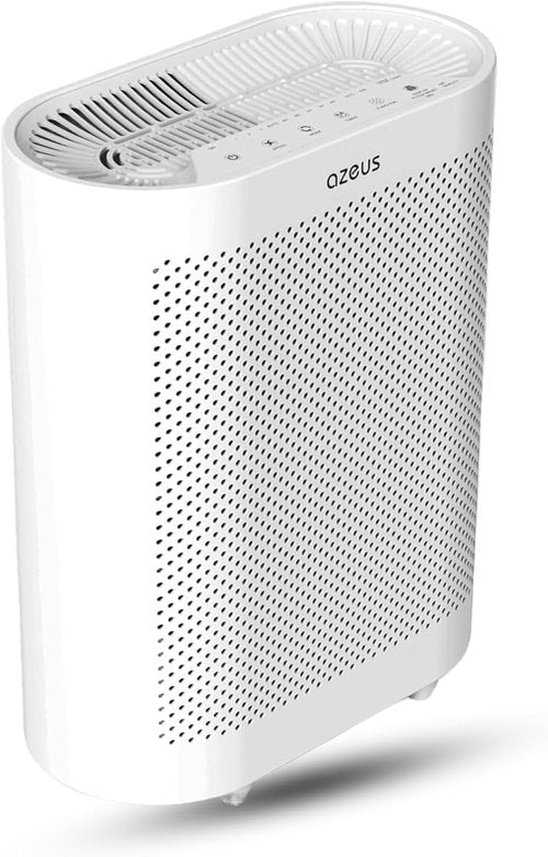Azeus FS32 Air Purifier - True HEPA Filter for Homes & Offices | Covers 1076 Sq. Ft. | Captures Smoke, Dust & Pet Dander
