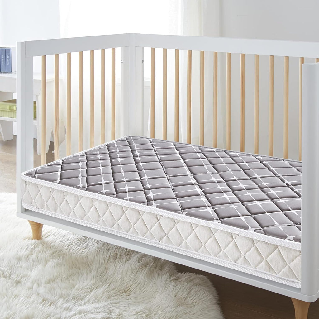Premium Hypoallergenic Baby Crib Mattress | Breathable & Firm Toddler Mattress - 52" x 27.6" x 5"