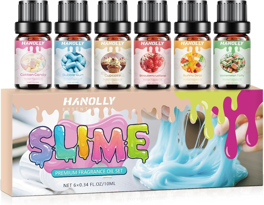 Skiennix Premium Essential Oil Set - Aromatherapy Oils for Diffusers & Candle Making | 6 x 10ml Bottles