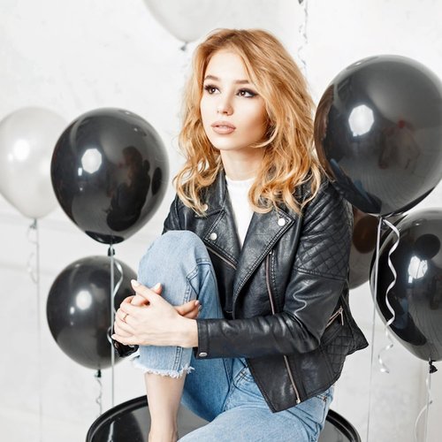 Black Balloons | 100 Pack 12-Inch Round Latex Balloons for Halloween & Party Decorations