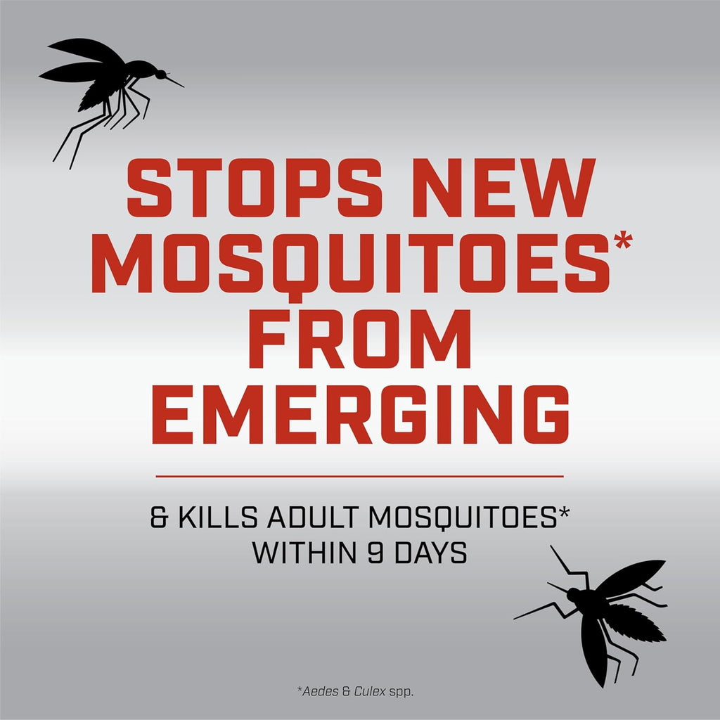 Ortho Home Defense Mosquito Killer - Silent, Easy-to-Use Protection for Up to 4,300 Sq. Ft. | 1 Station & 2 Bands
