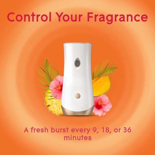 Glade Automatic Spray Refill Kit - Hawaiian Breeze Air Freshener for Home & Bathroom | 6.2 Oz, 2 Count