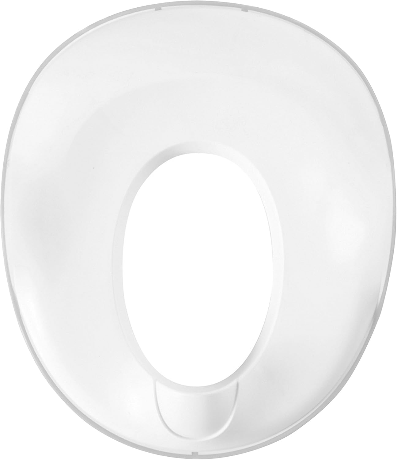 Ubbi Adjustable Toilet Trainer for Toddlers - Built-In Handles & Bonus Potty Hook | Gray