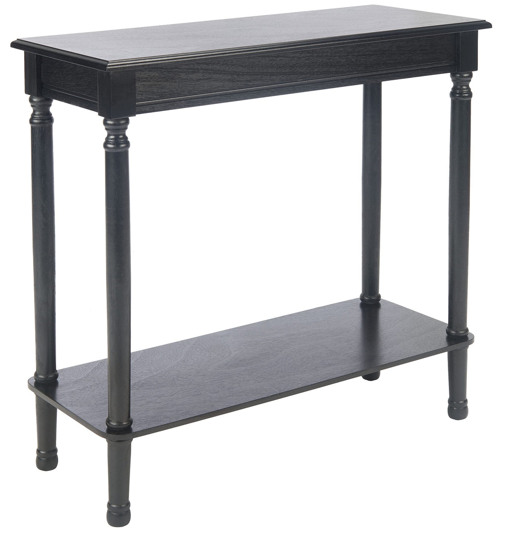 Safavieh Home Collection Tinsley Greige Rectangular Bottom Shelf Console Table