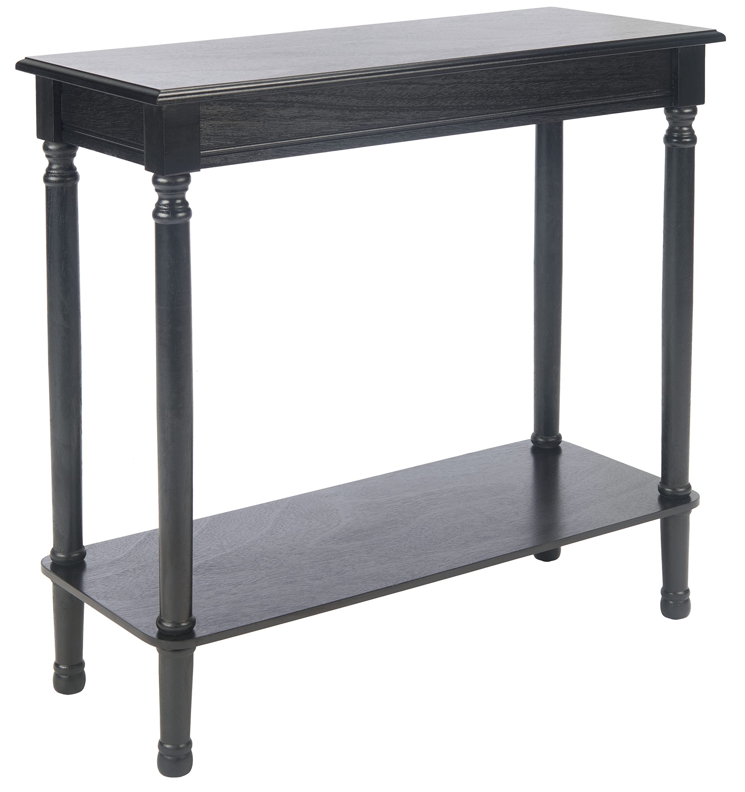 Safavieh Home Collection Tinsley Greige Rectangular Bottom Shelf Console Table