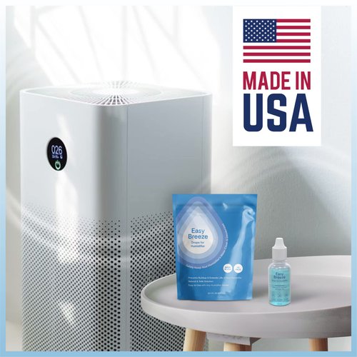 Berkland Humidifier Cleaner Drops for All Makes & Models - Made in USA Humidifier Treatment for Peak Performance - Water Humidifier Drops for Cleaning - Humidifier Solution Humidifier Water Treatment