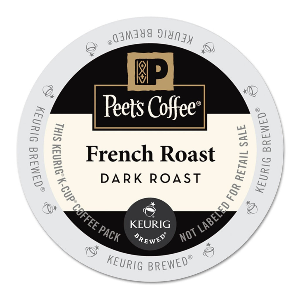 Peet's Coffee French Roast K-Cup Pods - Dark Roast, 22 Count for Keurig Coffee Makers