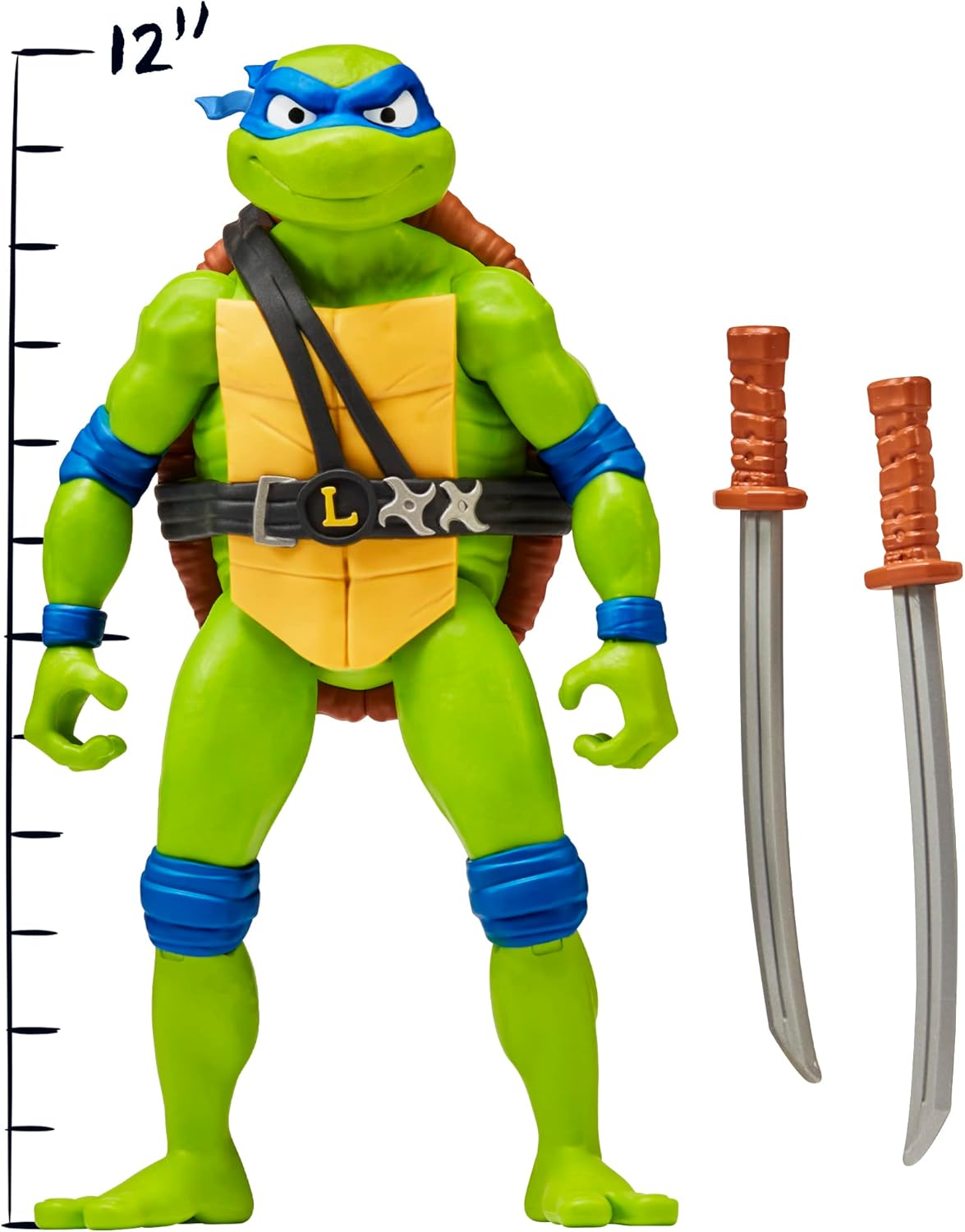 Playmates Toys Teenage Mutant Ninja Turtles Leonardo Figure - 12” Giant Collectible