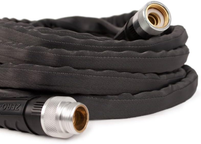 Zero-G 4001-100 Garden Hose - Lightweight, Kink-Free Design | 5/8" x 100', Gray