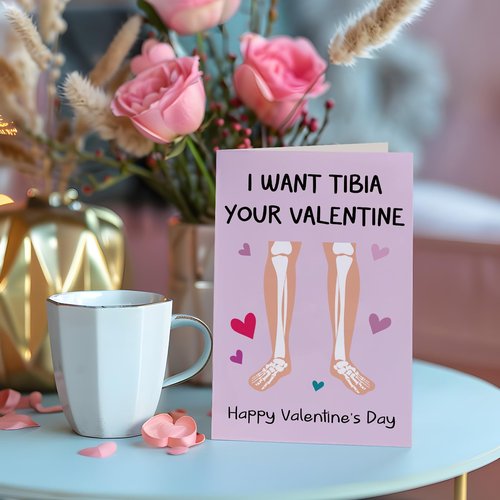 Leinessy 24 Pack Medical Valentine's Day Cards with Envelopes & Stickers, Medical Pun Valentine's Day Cards Bulk for Coworker Nurse Doctor Healthcare Workers - 4x6 Inch, 8 Assorted Designs