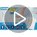 Zomum Magic Sponge Eraser Sheets, 52 PCS Convex Point Melamine Cleaning Wipes