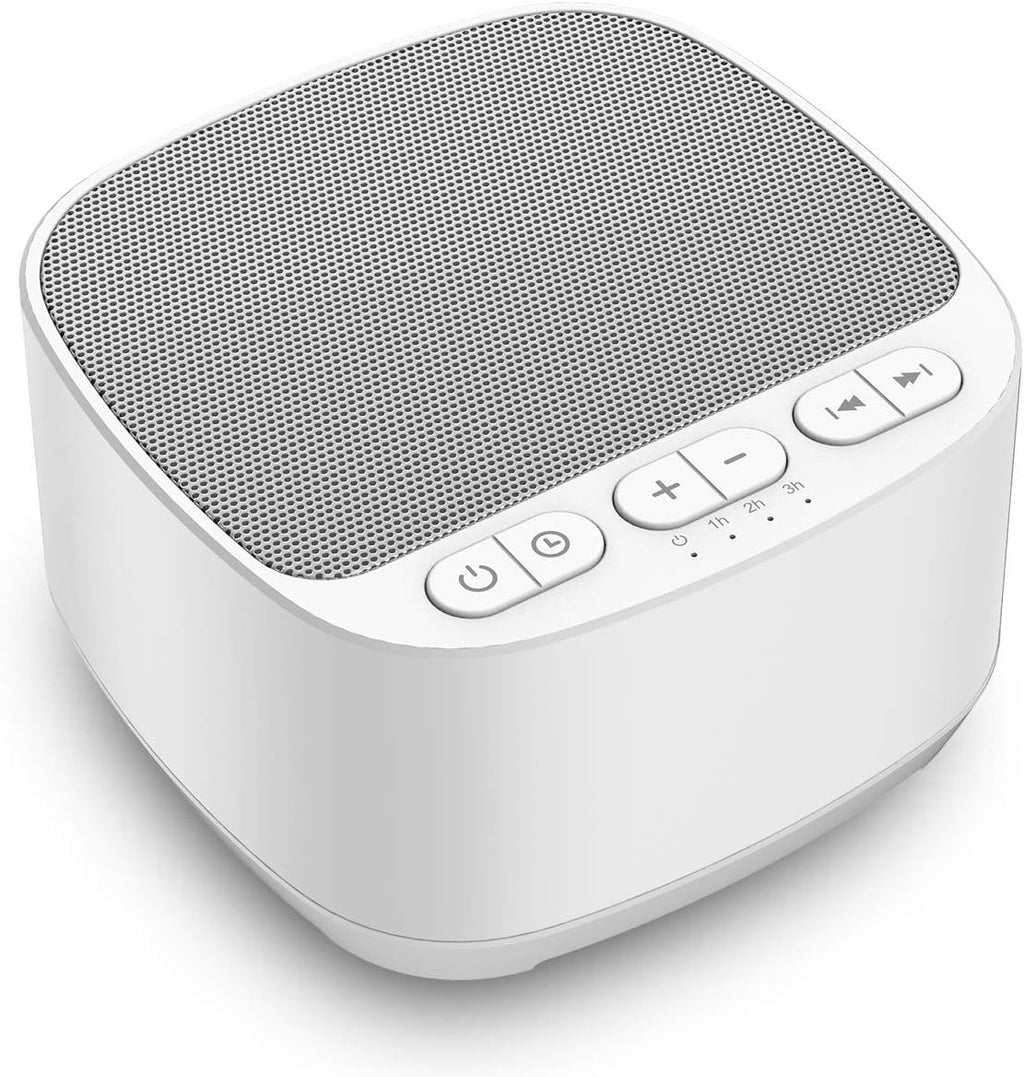 Magicteam White Noise Machine - 40 Soothing Sounds, Memory Function & Sleep Timer | Ideal for Babies, Kids & Adults