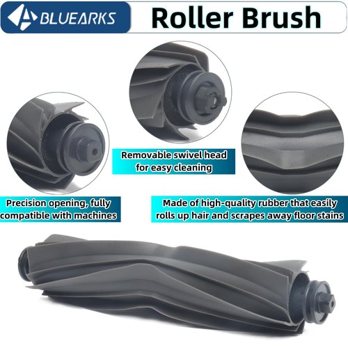 Bluearks 25 Pack X40 Ultra Accessories Kit for Dreame X40 Ultra/L40 Ultra Gen 2/MOVA P10/P50 Pro Ultra Replacement Parts,1 Main Brush 6 Mop Pads 4 Hepa Filters 6 Side Brush 6 Vacuum Bags