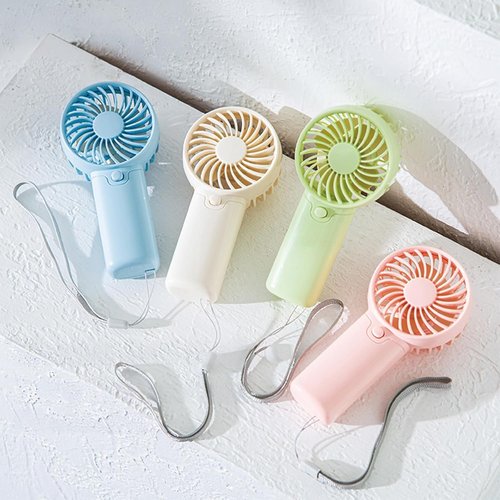 AAA Battery Powered Fan - Small Portable 5'' Quiet Personal Fan for Camping & Outdoor Use | Green