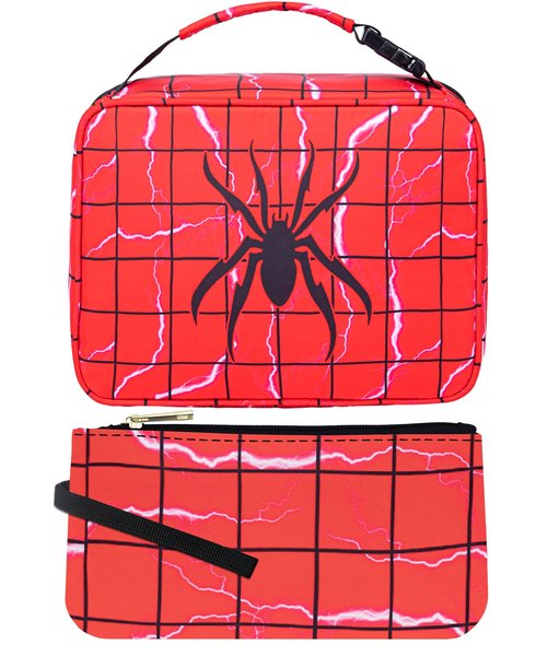 FunnyGifts Small Lunch Bag with Snack Bag for Kids Boys Girls Insulated Lunch Box for School Work Pinic For Back to School Reusable Freezable Small Cooler Bag for Elementary Kindergarten Primary