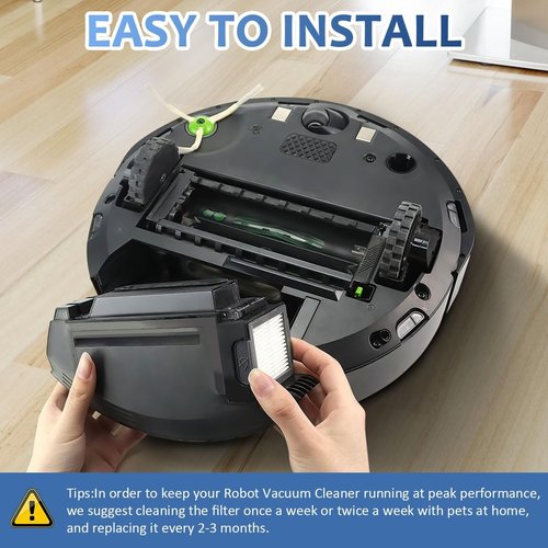 iRobot Replacement High-Efficiency Filter - 3 Pack for Roomba e, i, and j Series Vacuums