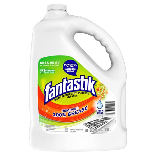 Fantastik All-Purpose Cleaner Refill, Fresh Scent, 128 oz