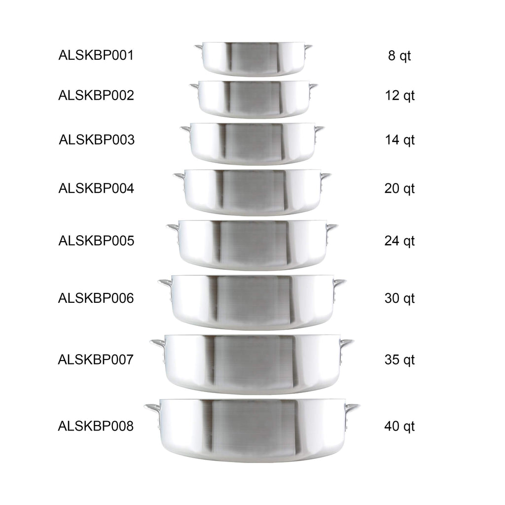 Thunder Group ALSKBP001 Brazier Pot 8 Quart Capacity With Cover