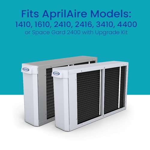 AprilAire 413CBN Replacement Filter - MERV 13 Carbon Air Filter for Whole House Purifiers | 16x25x4 (Pack of 2)