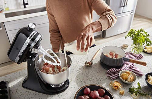 KitchenAid Classic Series Stand Mixer - 4.5 Quart Tilt-Head Design | Onyx Black Finish