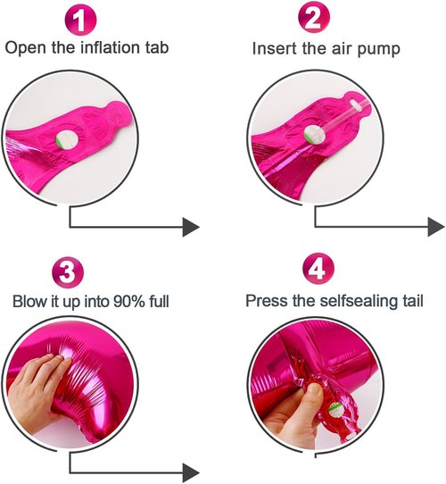 Hot Pink Number 15 Balloons - 40 Inch Birthday Decorations for Girls | Perfect for 15th Birthday Party