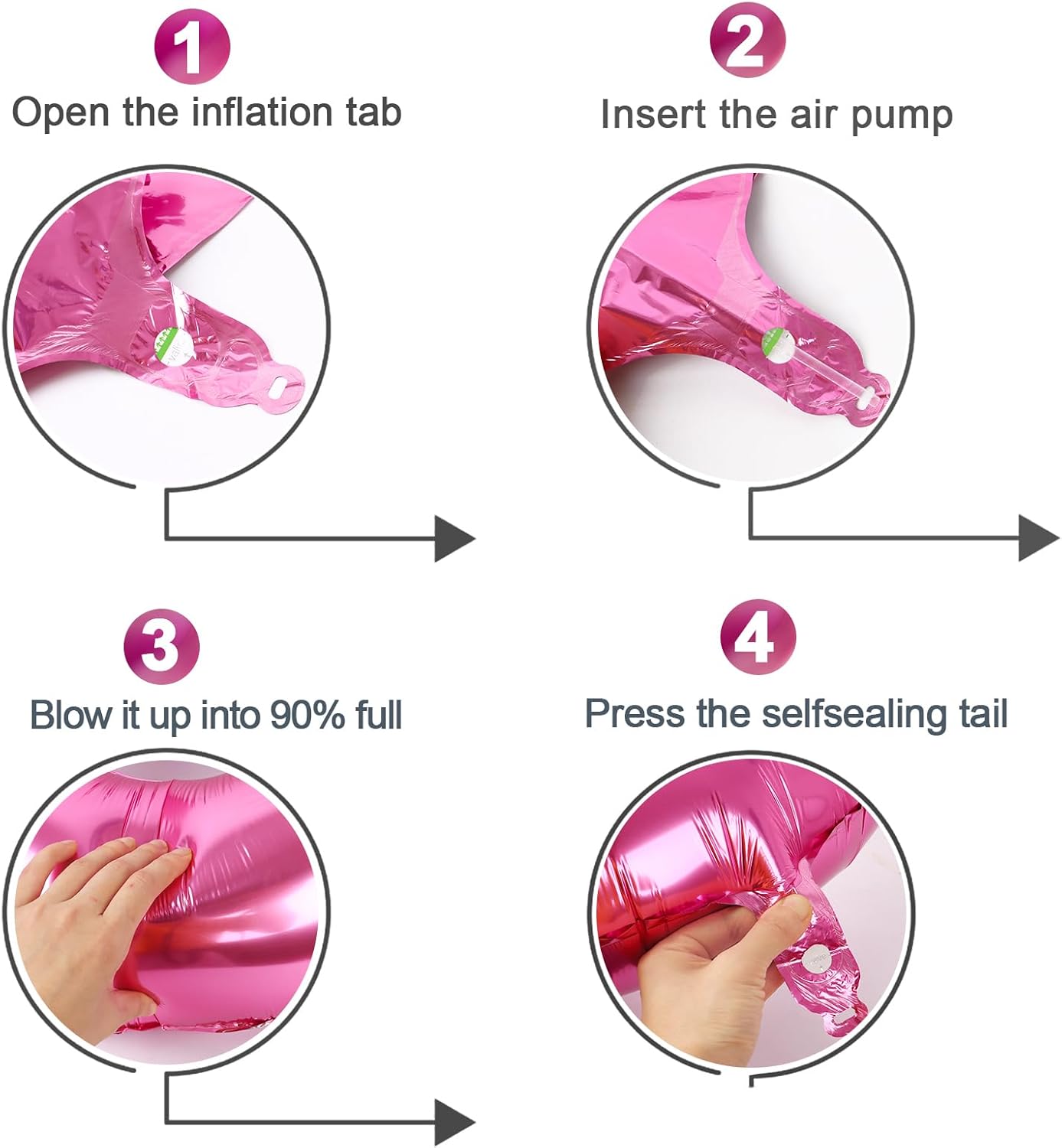 Pink Number Balloon - 40 Inch 0 Balloon for Birthday Celebrations | Perfect Party Supplies for Women